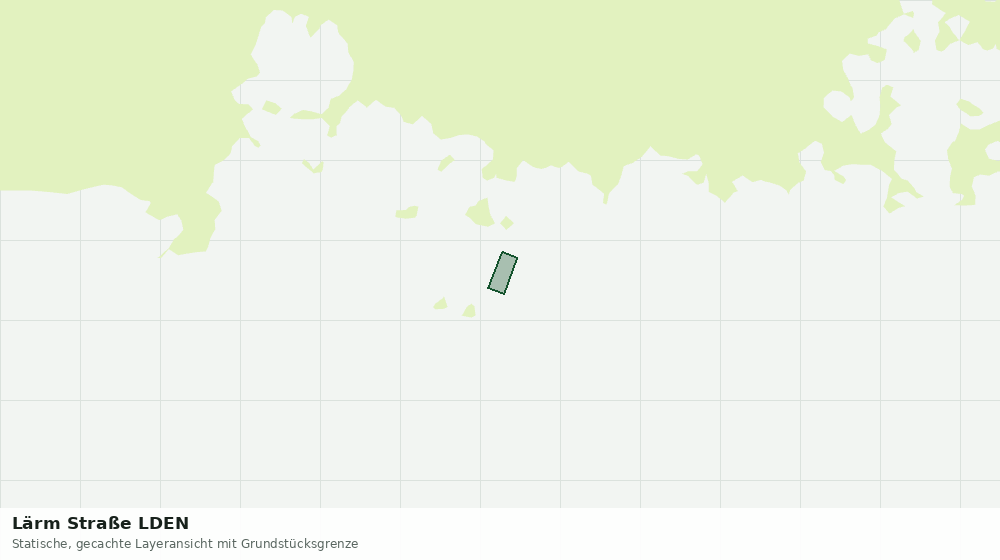 Statische Kartenansicht: Lärm Straße LDEN