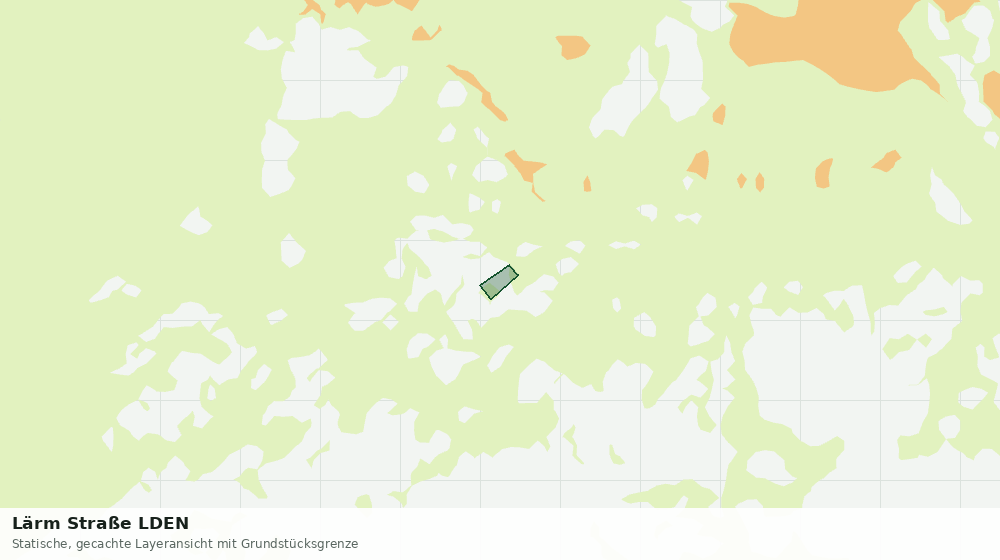 Statische Kartenansicht: Lärm Straße LDEN