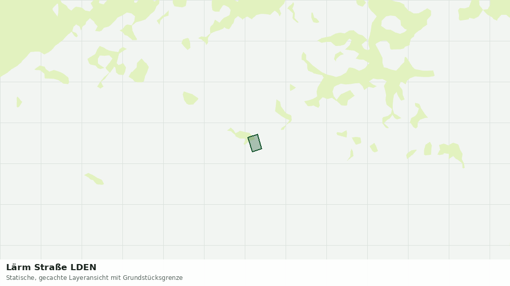 Statische Kartenansicht: Lärm Straße LDEN
