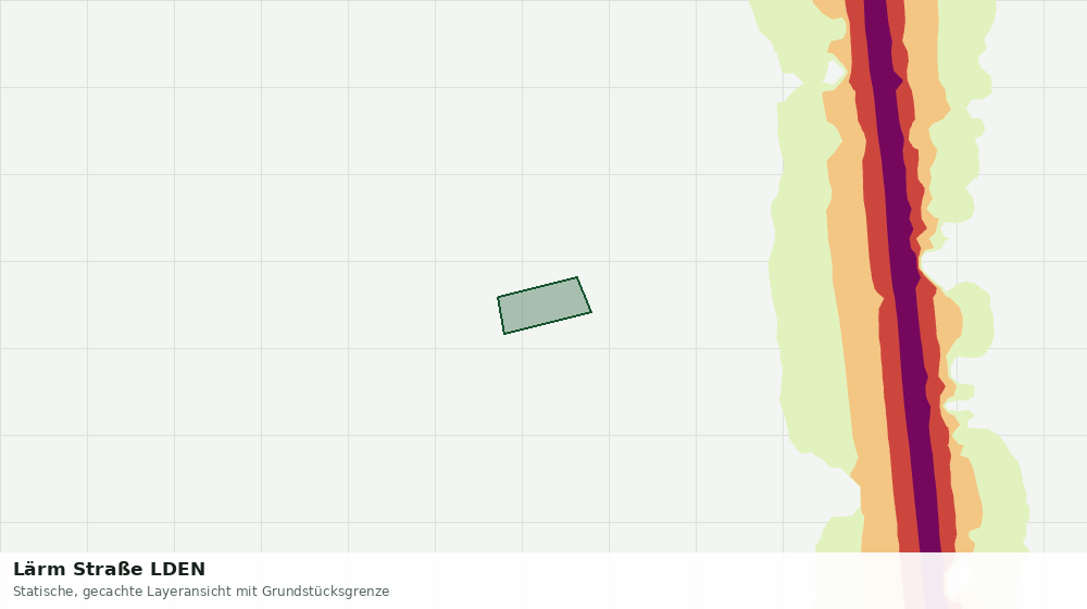 Statische Kartenansicht: Lärm Straße LDEN