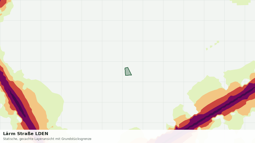 Statische Kartenansicht: Lärm Straße LDEN