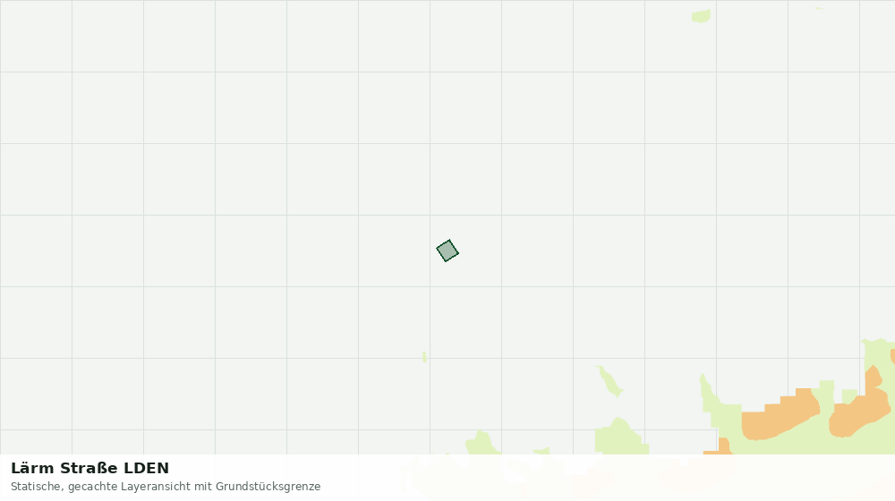 Statische Kartenansicht: Lärm Straße LDEN