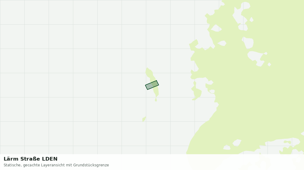 Statische Kartenansicht: Lärm Straße LDEN