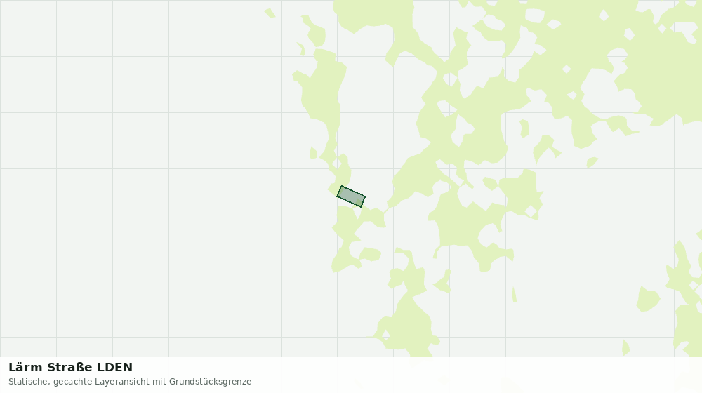 Statische Kartenansicht: Lärm Straße LDEN