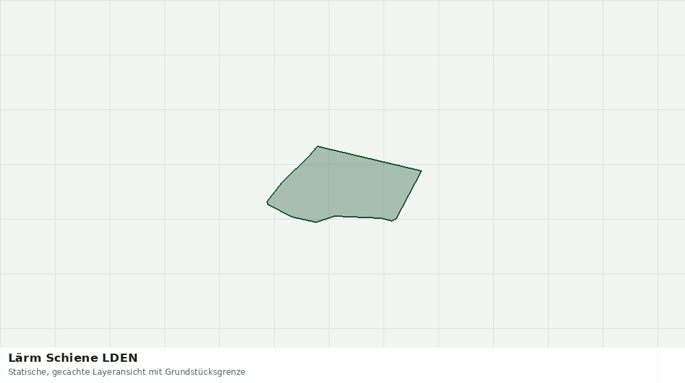 Statische Kartenansicht: Lärm Schiene LDEN