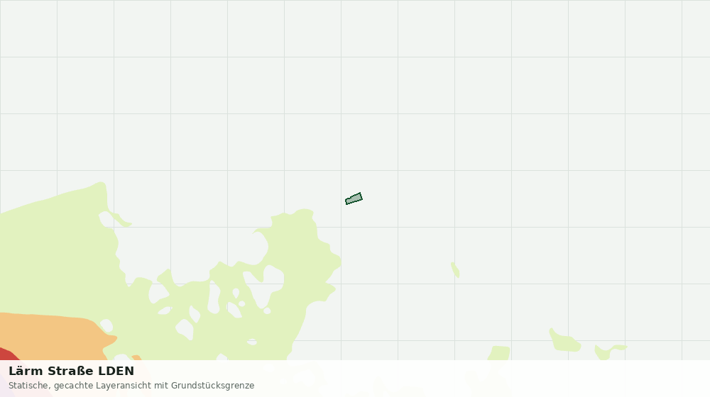 Statische Kartenansicht: Lärm Straße LDEN