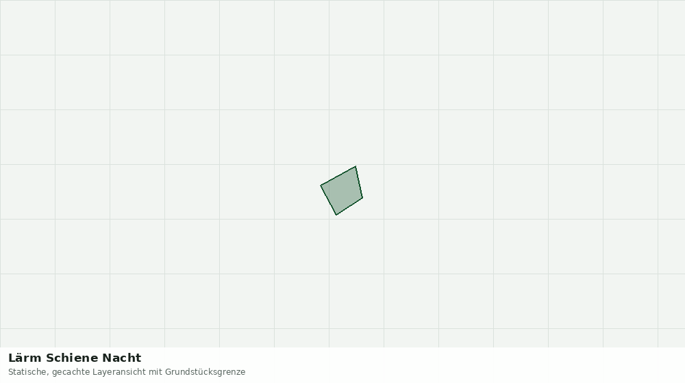 Statische Kartenansicht: Lärm Schiene Nacht