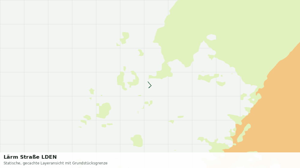 Statische Kartenansicht: Lärm Straße LDEN
