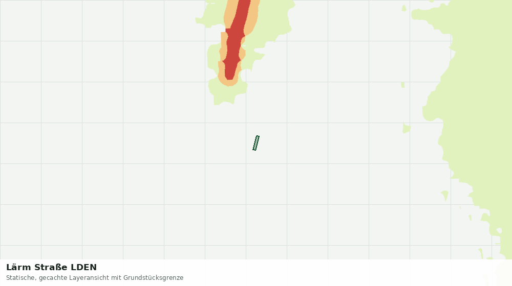 Statische Kartenansicht: Lärm Straße LDEN