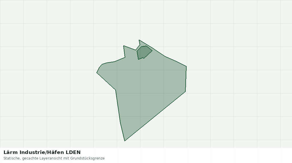 Statische Kartenansicht: Lärm Industrie/Häfen LDEN