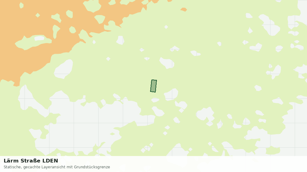 Statische Kartenansicht: Lärm Straße LDEN