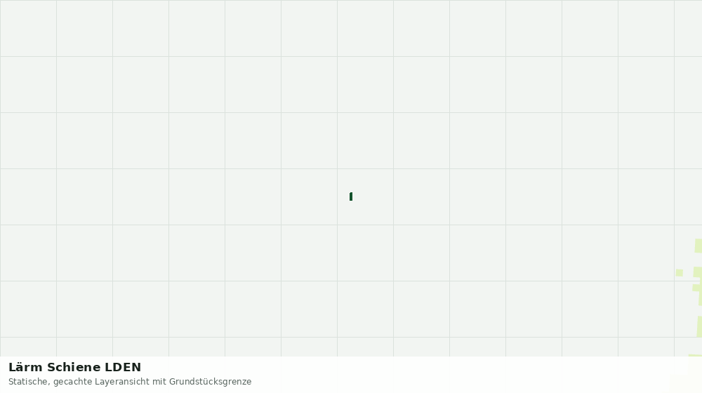 Statische Kartenansicht: Lärm Schiene LDEN