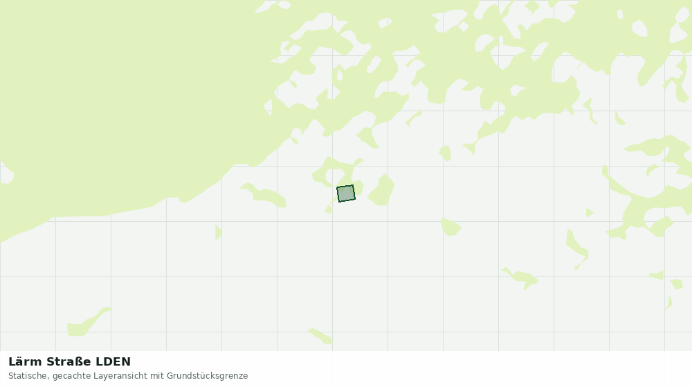 Statische Kartenansicht: Lärm Straße LDEN
