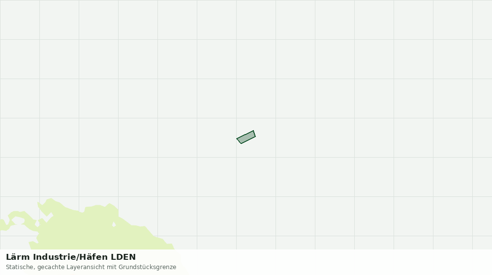 Statische Kartenansicht: Lärm Industrie/Häfen LDEN