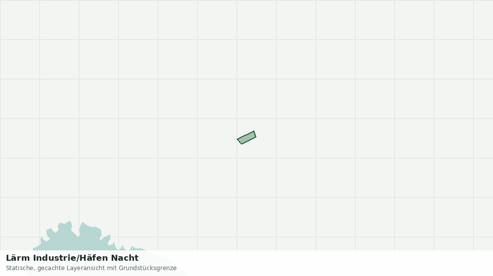 Statische Kartenansicht: Lärm Industrie/Häfen Nacht