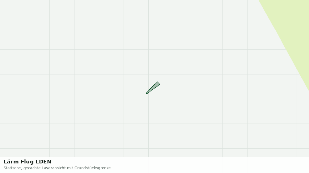 Statische Kartenansicht: Lärm Flug LDEN