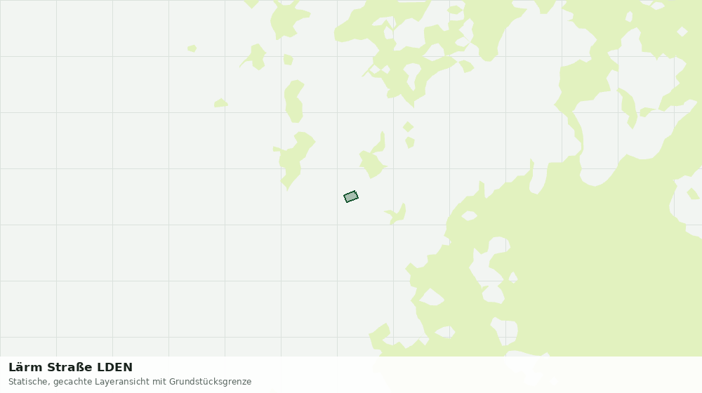 Statische Kartenansicht: Lärm Straße LDEN