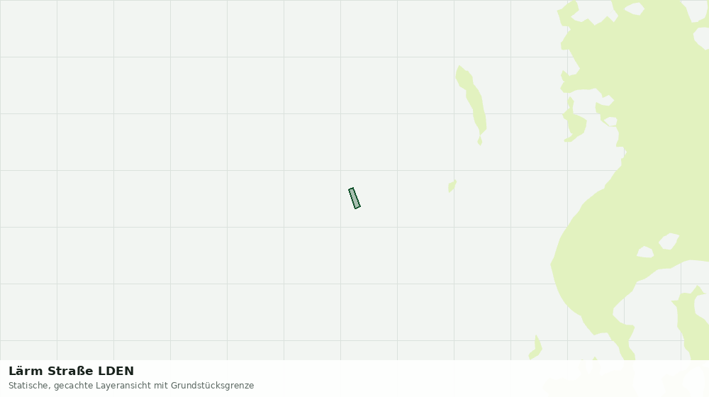 Statische Kartenansicht: Lärm Straße LDEN