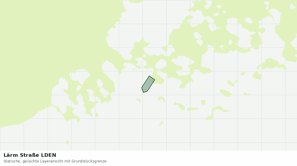 Statische Kartenansicht: Lärm Straße LDEN