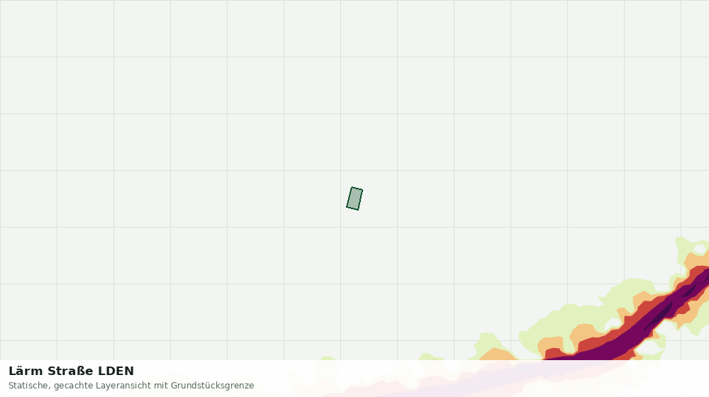 Statische Kartenansicht: Lärm Straße LDEN