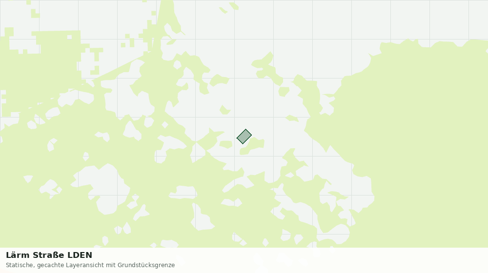 Statische Kartenansicht: Lärm Straße LDEN