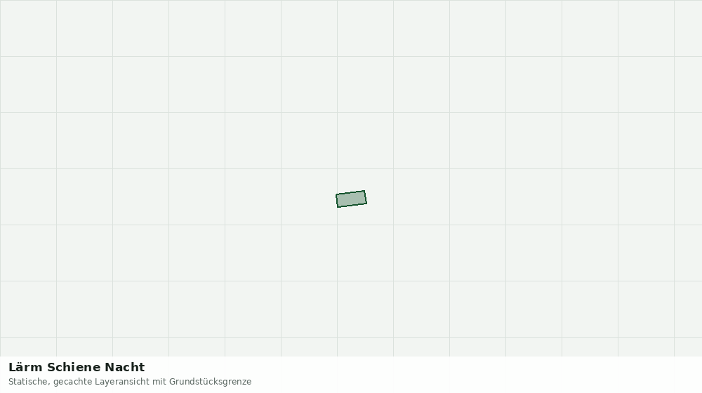 Statische Kartenansicht: Lärm Schiene Nacht