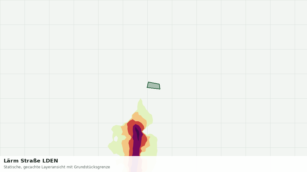 Statische Kartenansicht: Lärm Straße LDEN
