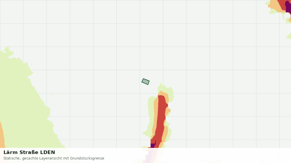 Statische Kartenansicht: Lärm Straße LDEN