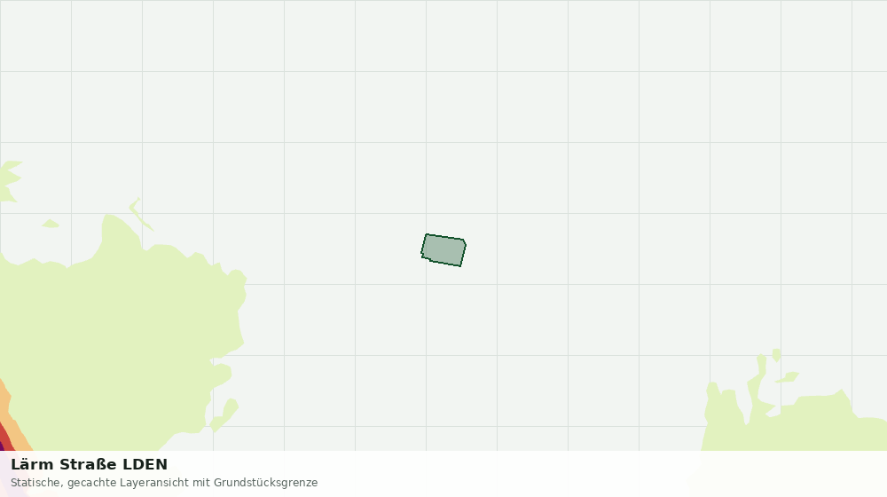 Statische Kartenansicht: Lärm Straße LDEN