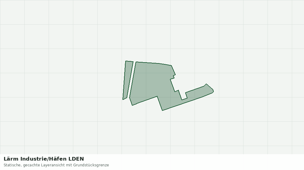 Statische Kartenansicht: Lärm Industrie/Häfen LDEN