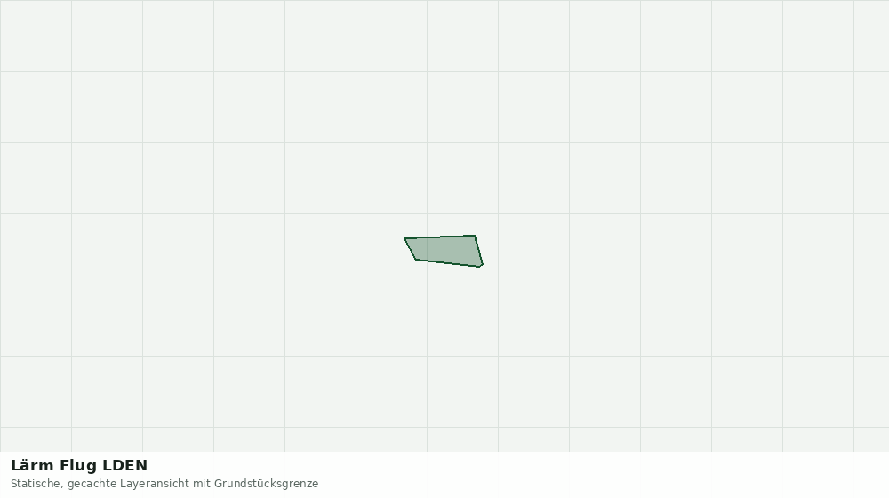 Statische Kartenansicht: Lärm Flug LDEN