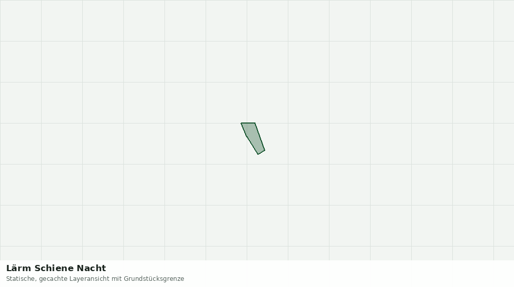 Statische Kartenansicht: Lärm Schiene Nacht