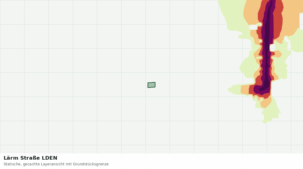 Statische Kartenansicht: Lärm Straße LDEN