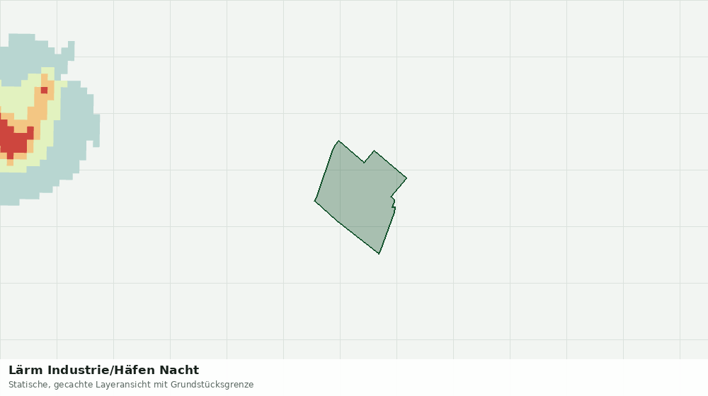 Statische Kartenansicht: Lärm Industrie/Häfen Nacht
