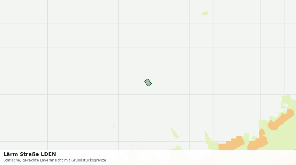 Statische Kartenansicht: Lärm Straße LDEN