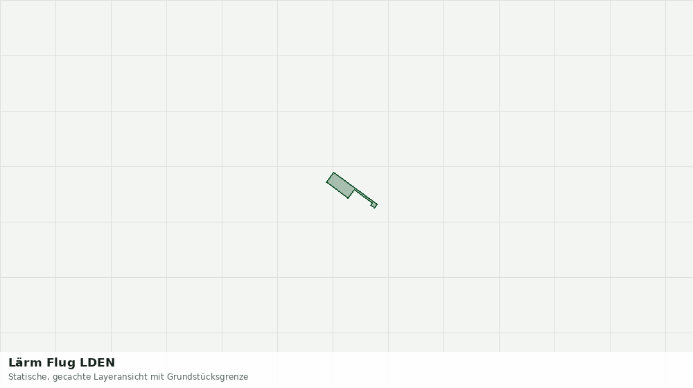 Statische Kartenansicht: Lärm Flug LDEN
