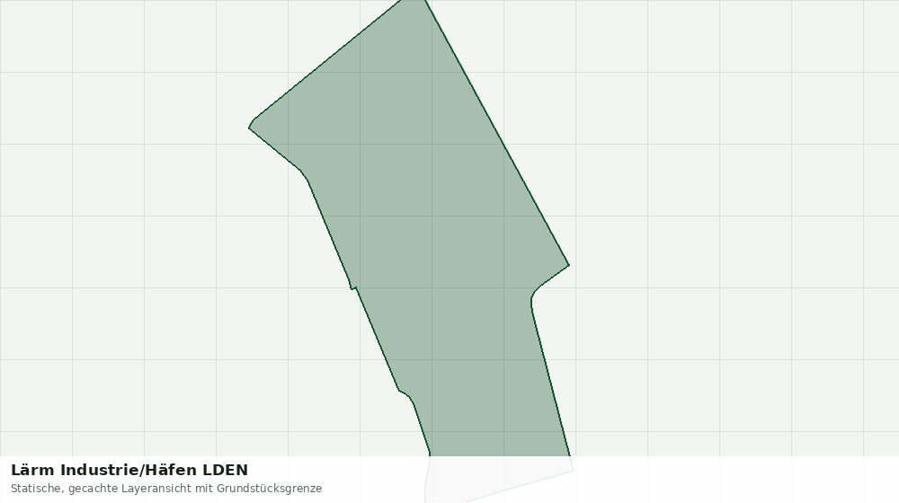 Statische Kartenansicht: Lärm Industrie/Häfen LDEN