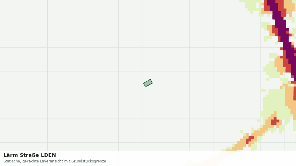 Statische Kartenansicht: Lärm Straße LDEN