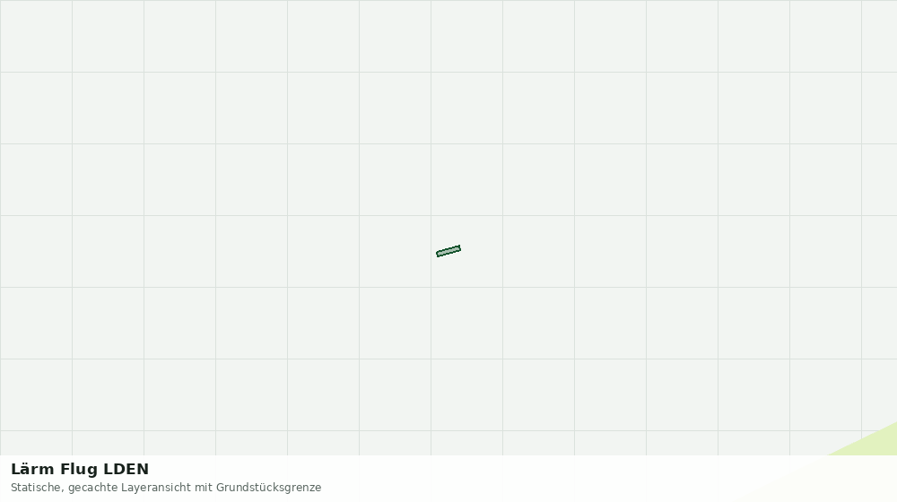 Statische Kartenansicht: Lärm Flug LDEN
