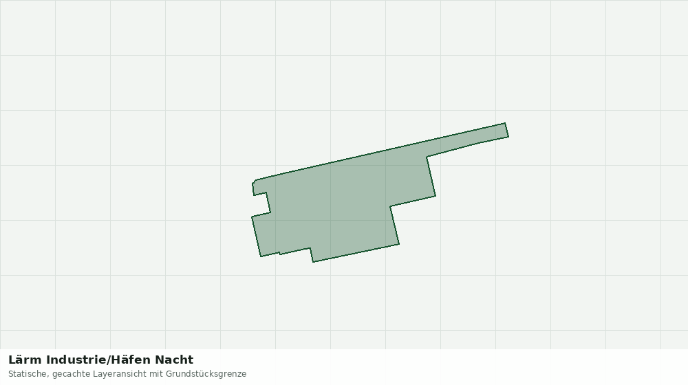 Statische Kartenansicht: Lärm Industrie/Häfen Nacht