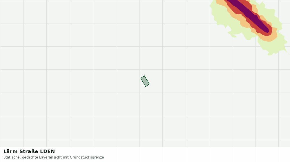 Statische Kartenansicht: Lärm Straße LDEN