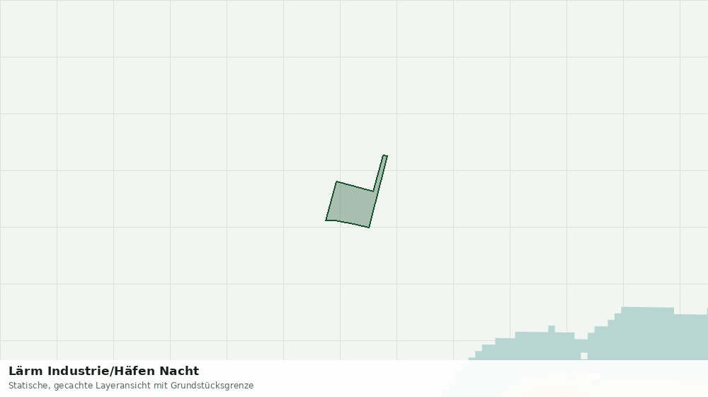 Statische Kartenansicht: Lärm Industrie/Häfen Nacht