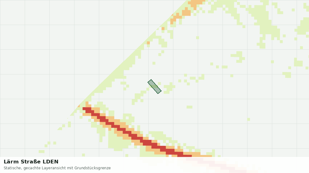 Statische Kartenansicht: Lärm Straße LDEN