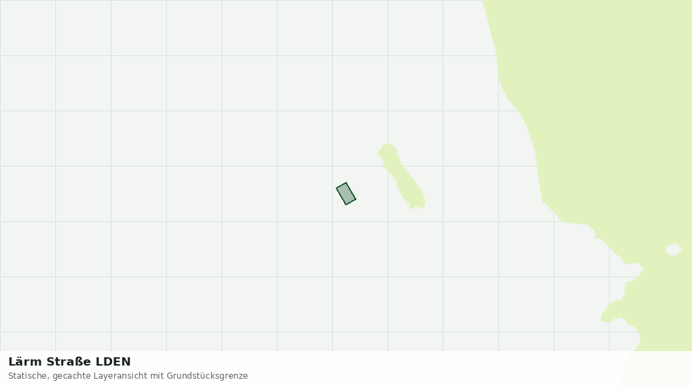 Statische Kartenansicht: Lärm Straße LDEN
