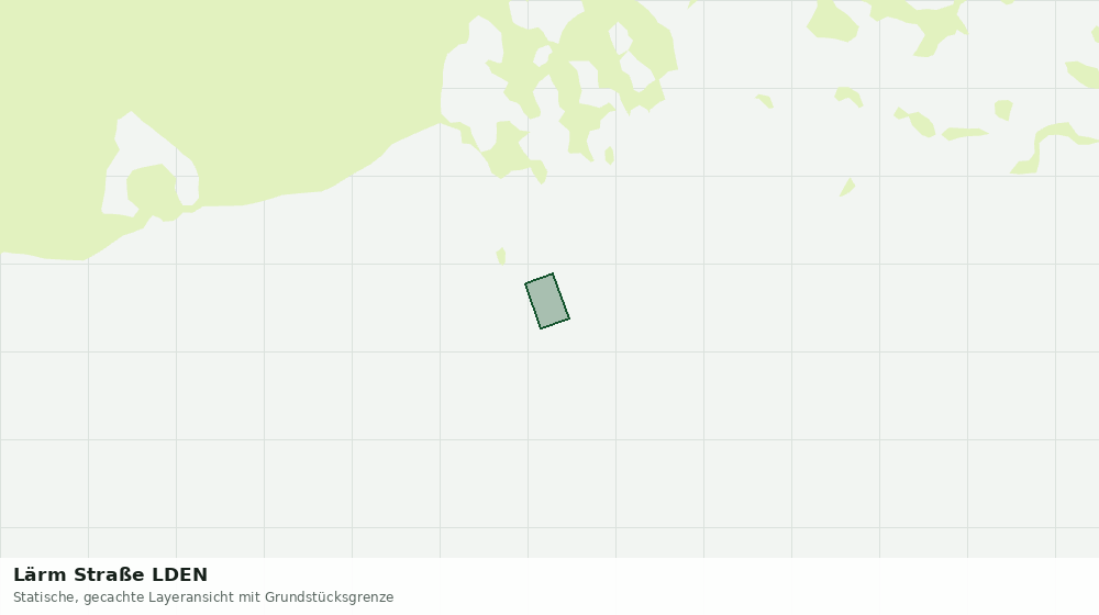 Statische Kartenansicht: Lärm Straße LDEN