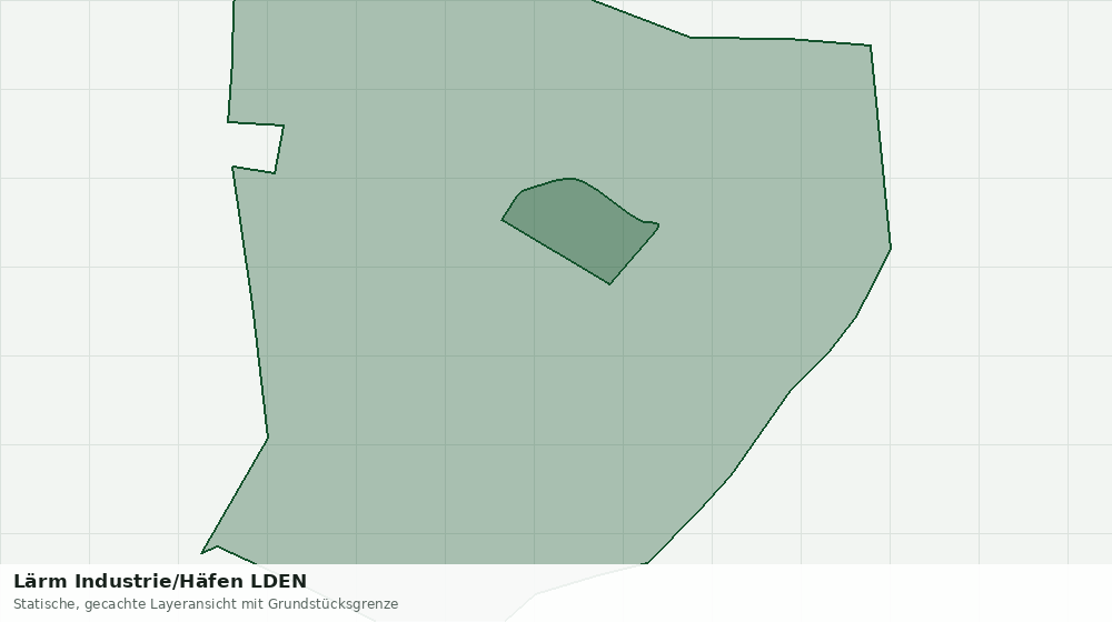 Statische Kartenansicht: Lärm Industrie/Häfen LDEN