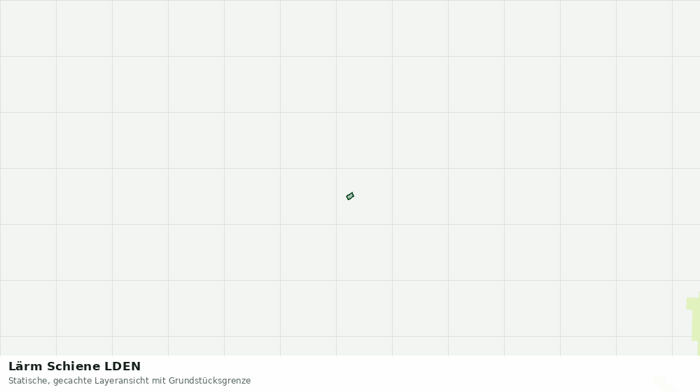 Statische Kartenansicht: Lärm Schiene LDEN