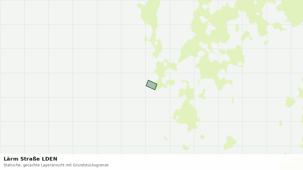 Statische Kartenansicht: Lärm Straße LDEN