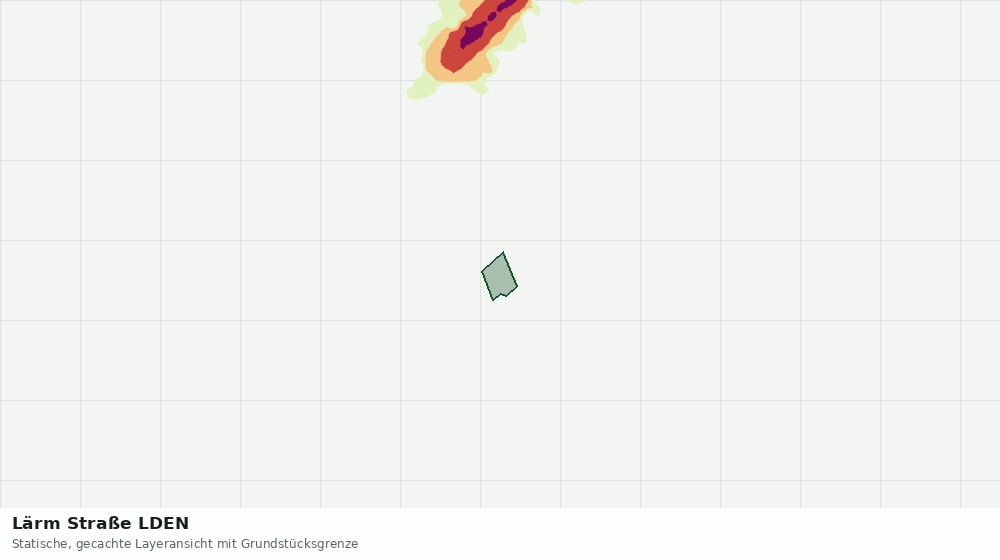 Statische Kartenansicht: Lärm Straße LDEN