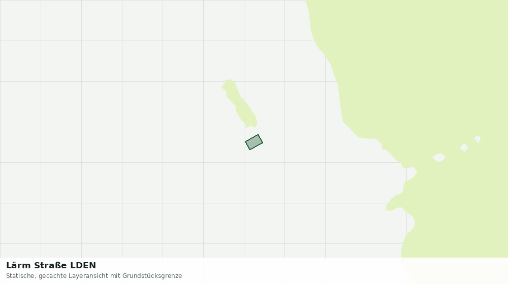 Statische Kartenansicht: Lärm Straße LDEN